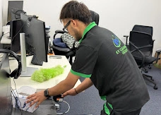 KV Cleaning Group team performing office cleaning in Sydney