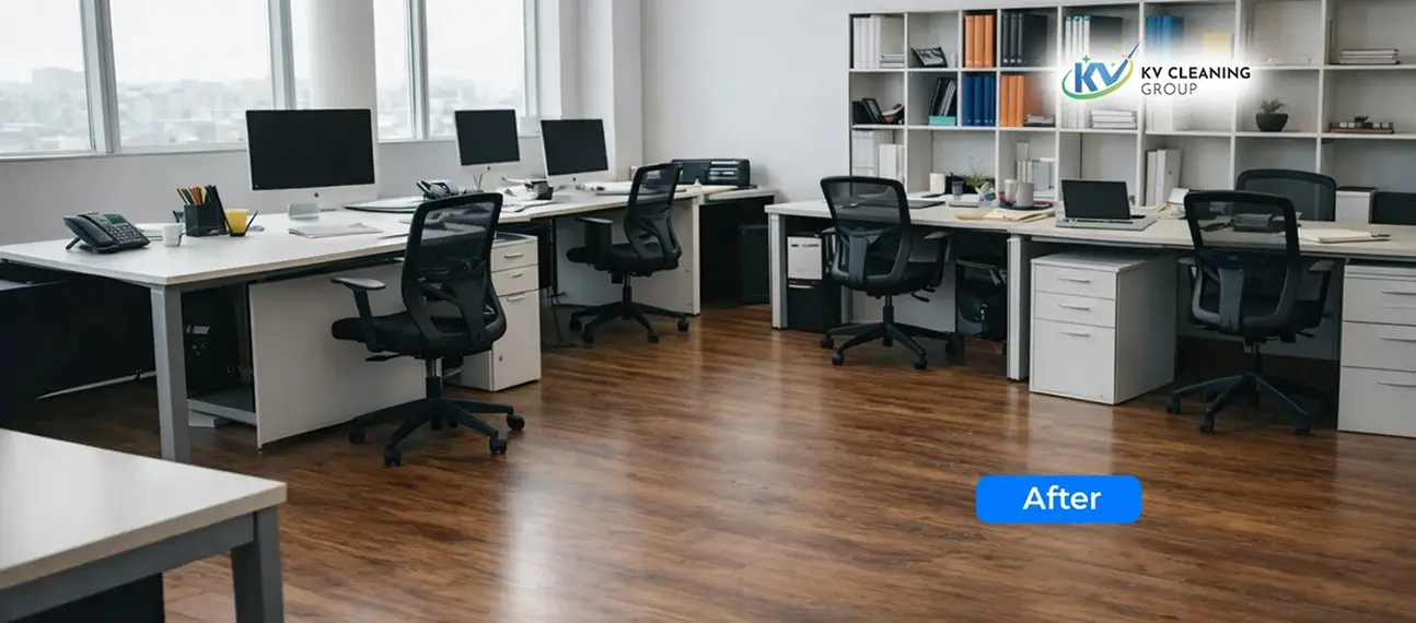 Before cleaning condition of a commercial space in Sydney Australia