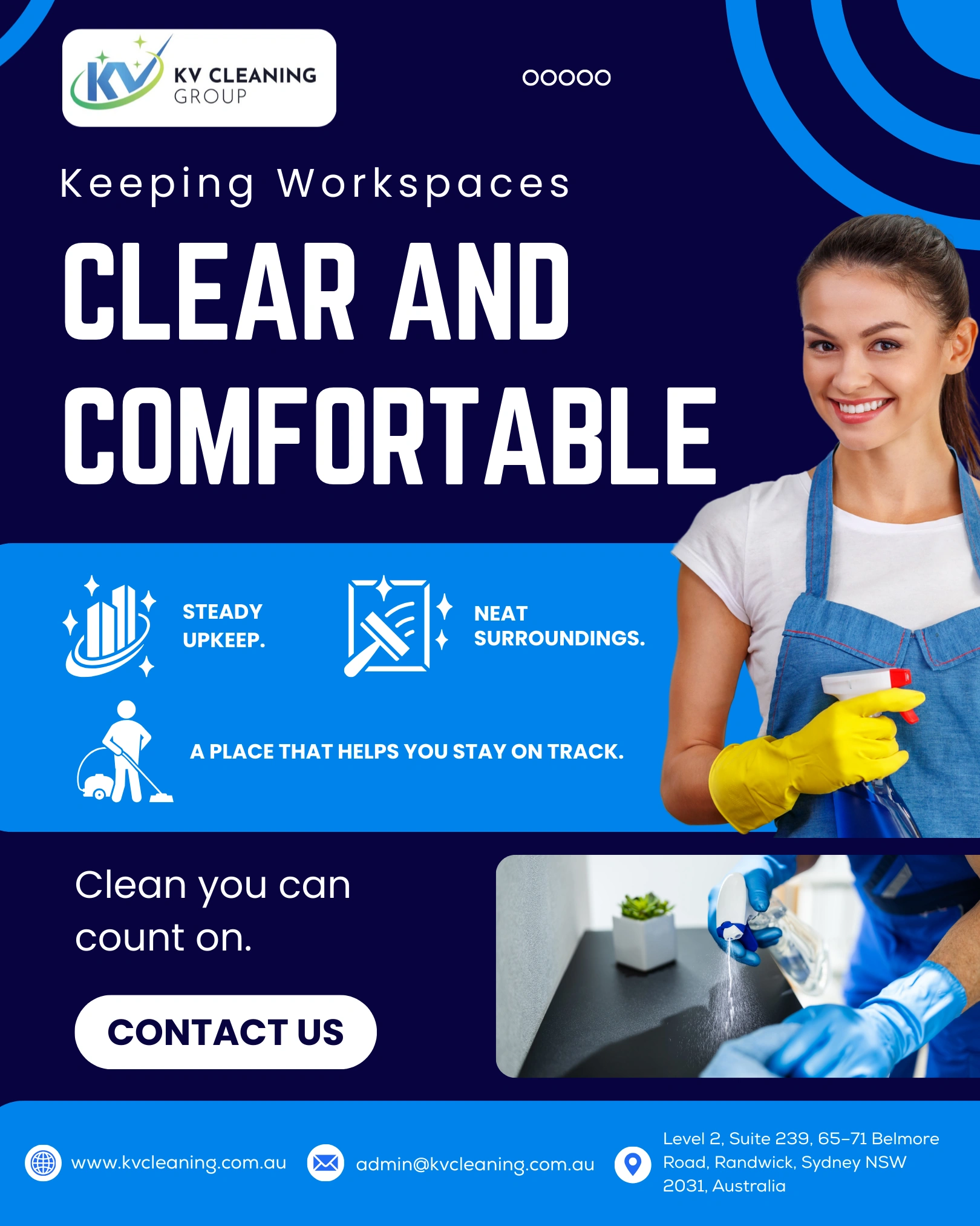 Professional office and commercial cleaning services Sydney