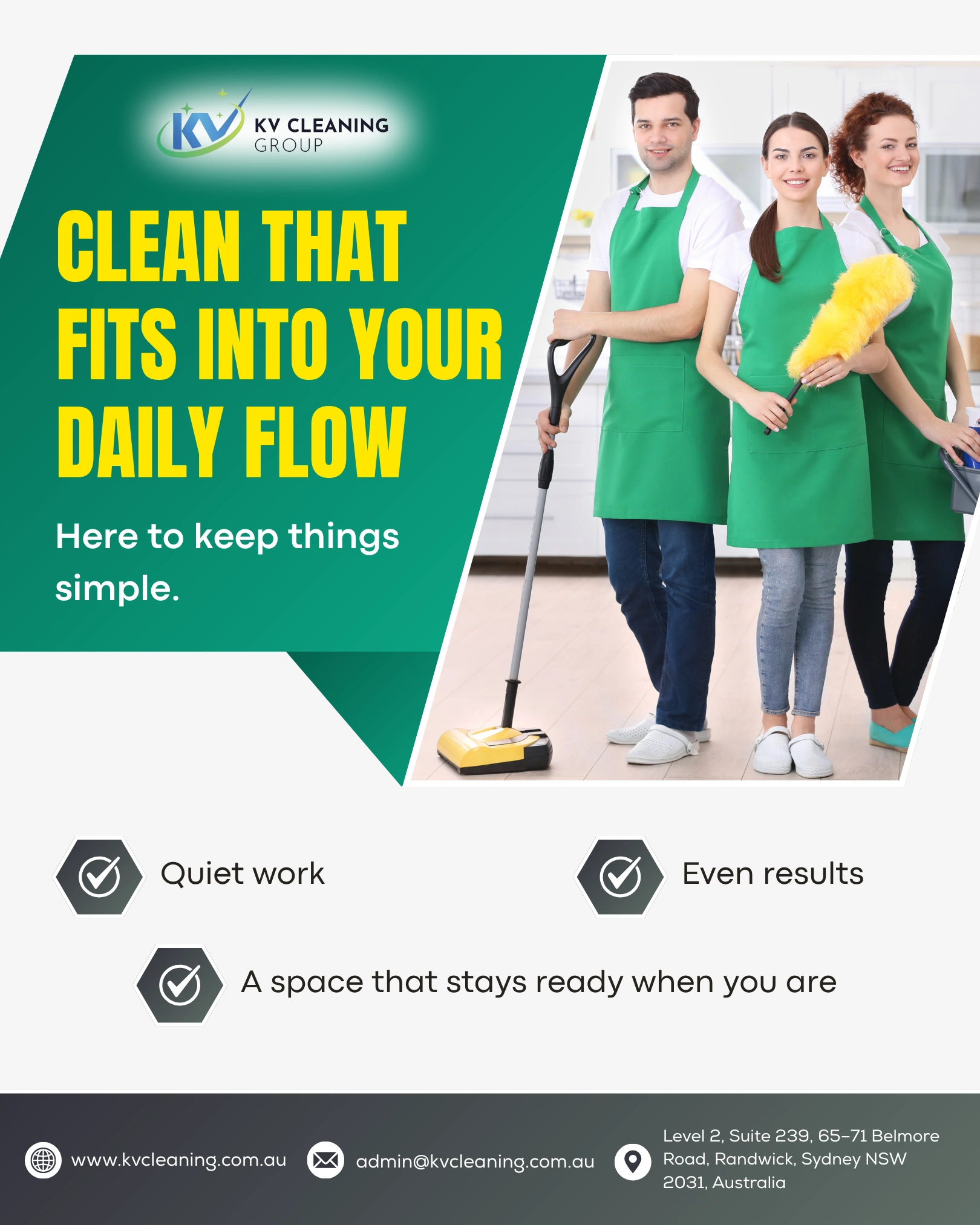 Corporate office cleaning and maintenance services Sydney