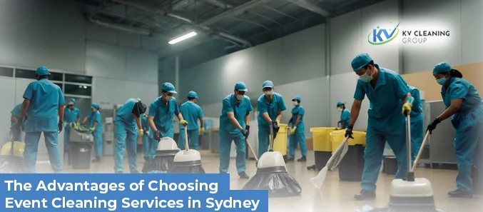 pre-event cleaning sydney