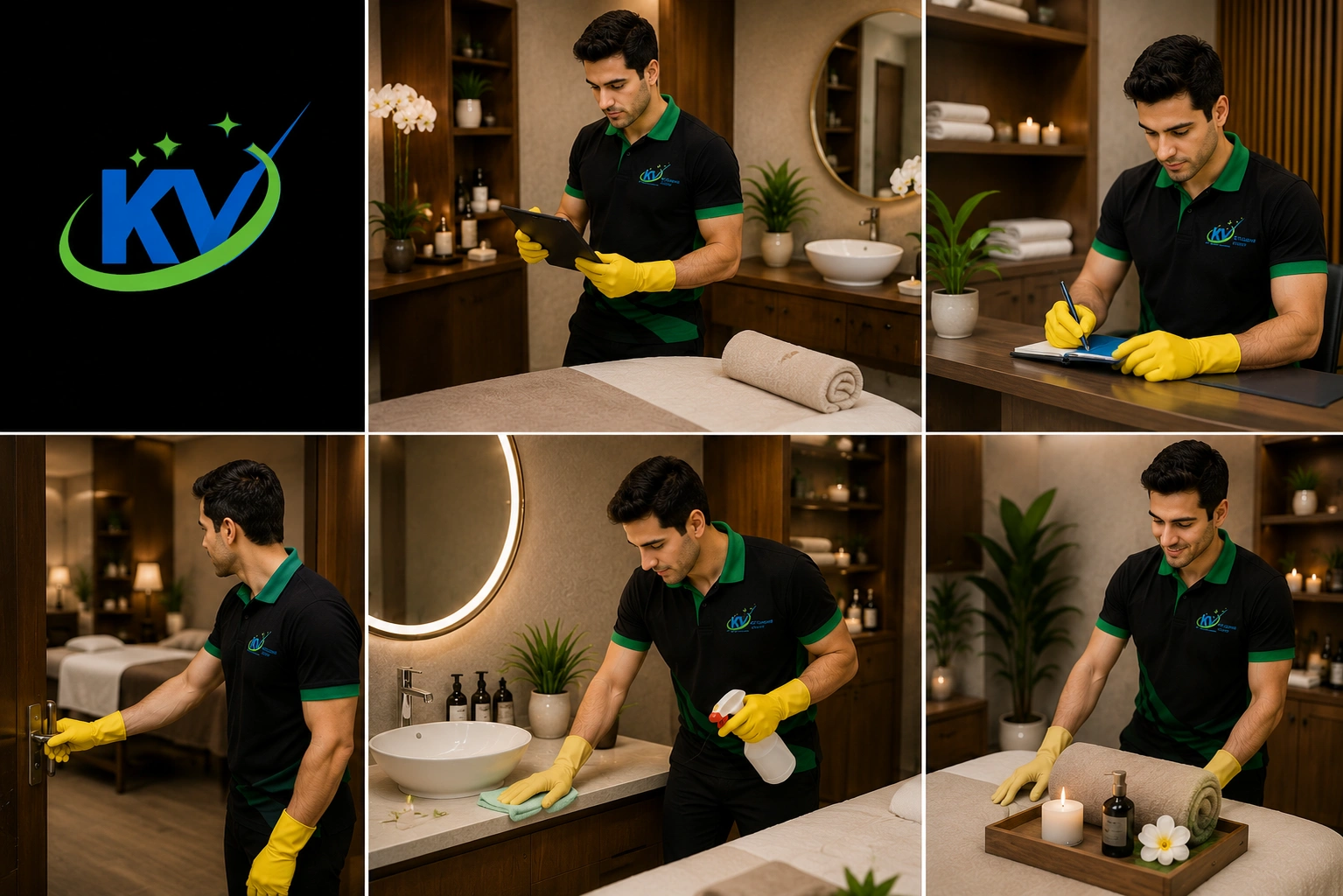 KV Cleaning spa cleaning process in a Sydney spa