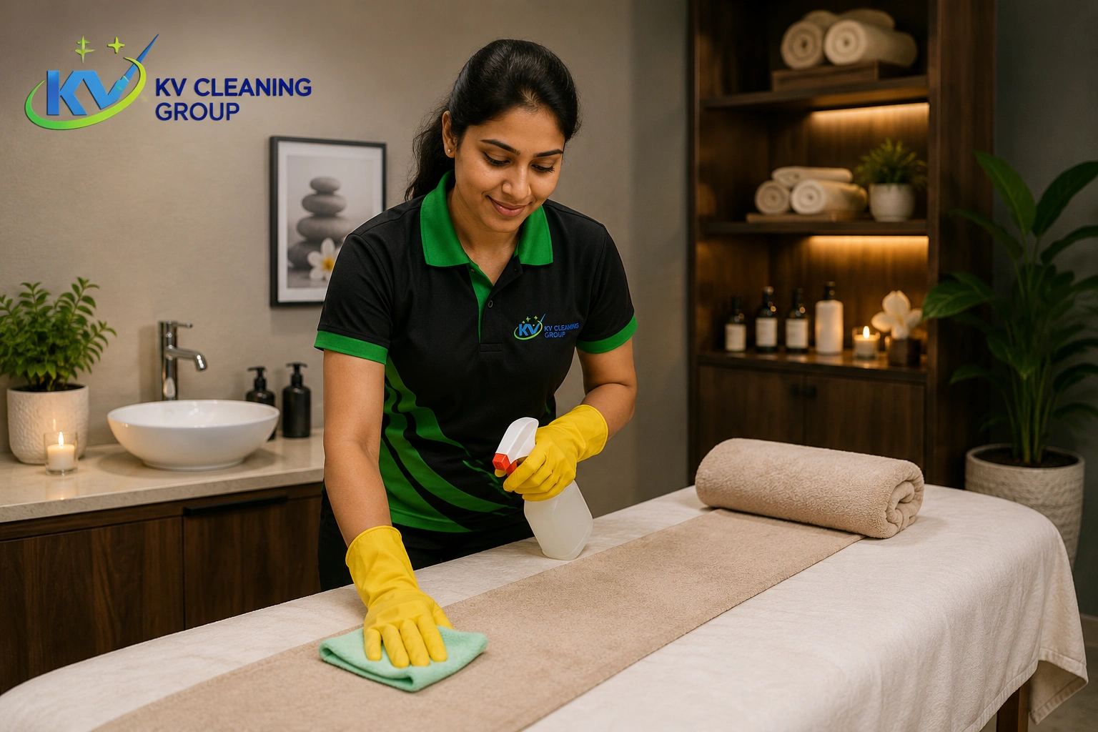Spa treatment room cleaning in Sydney