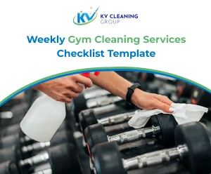 Weekly Gym Cleaning Services Checklist Templates