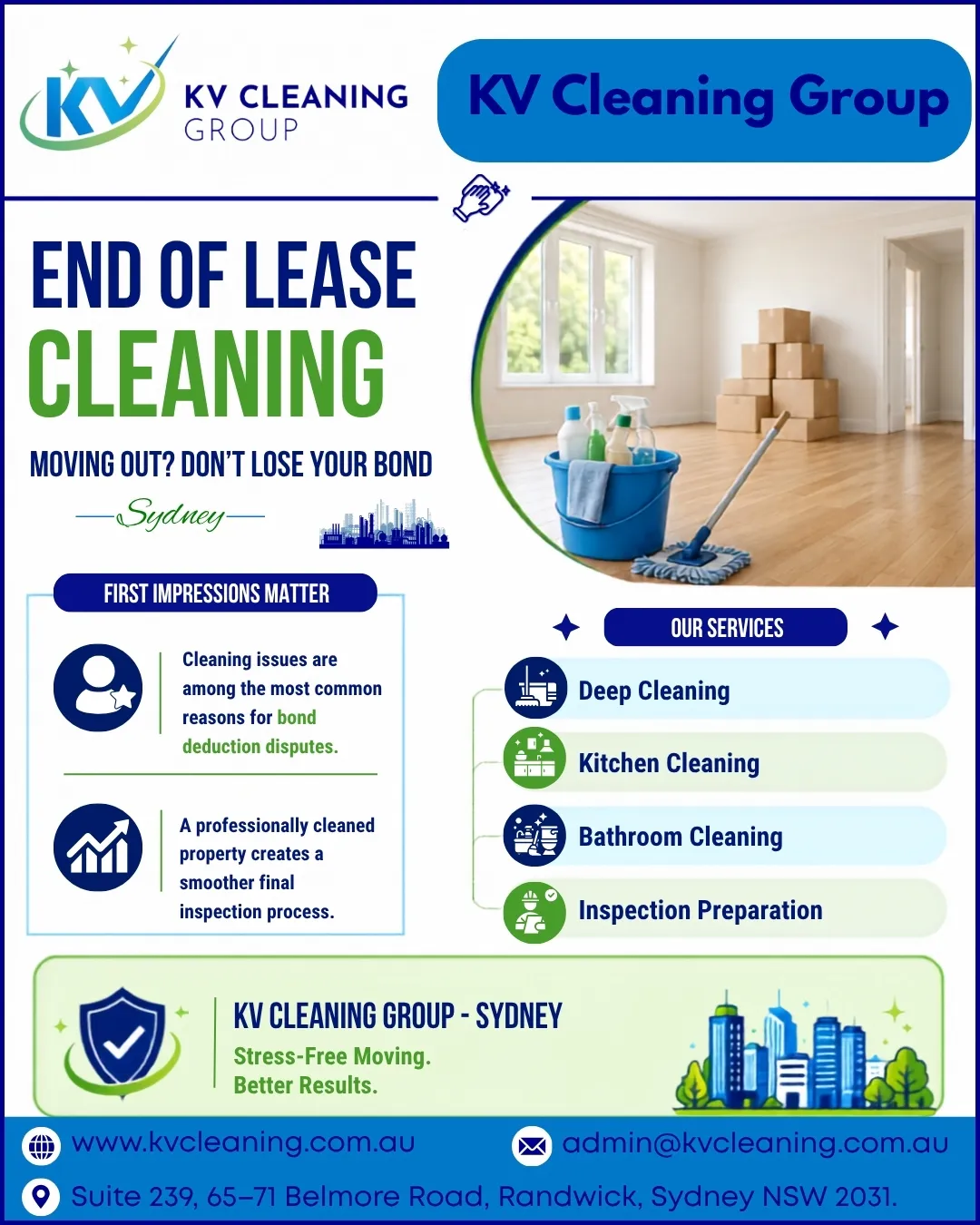 Professional End of Lease & Bond Cleaning Services