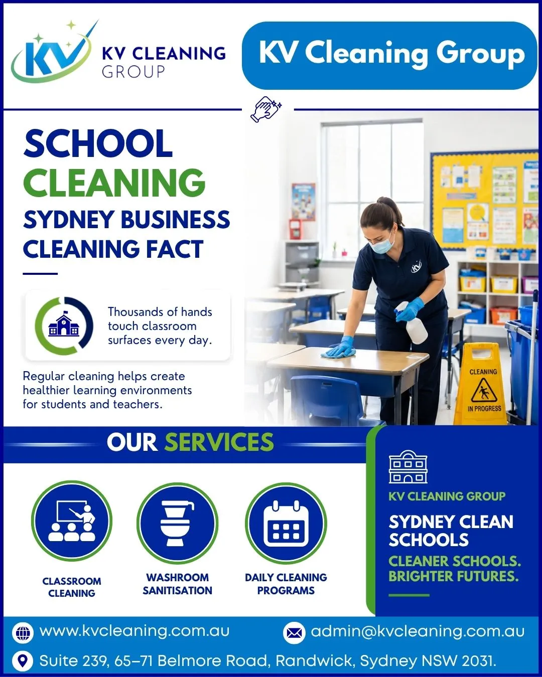 Professional School Cleaning