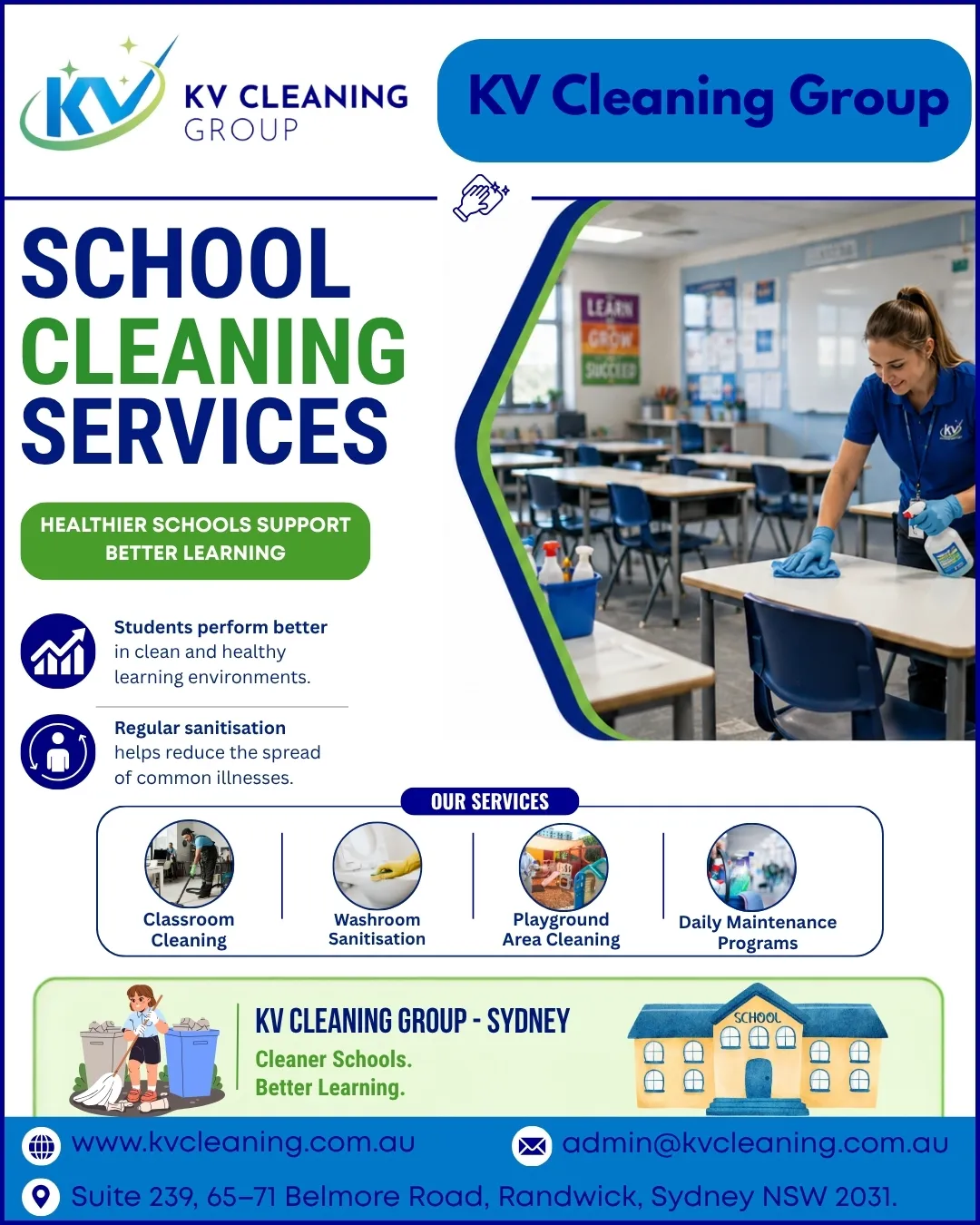 Professional School Cleaning Services