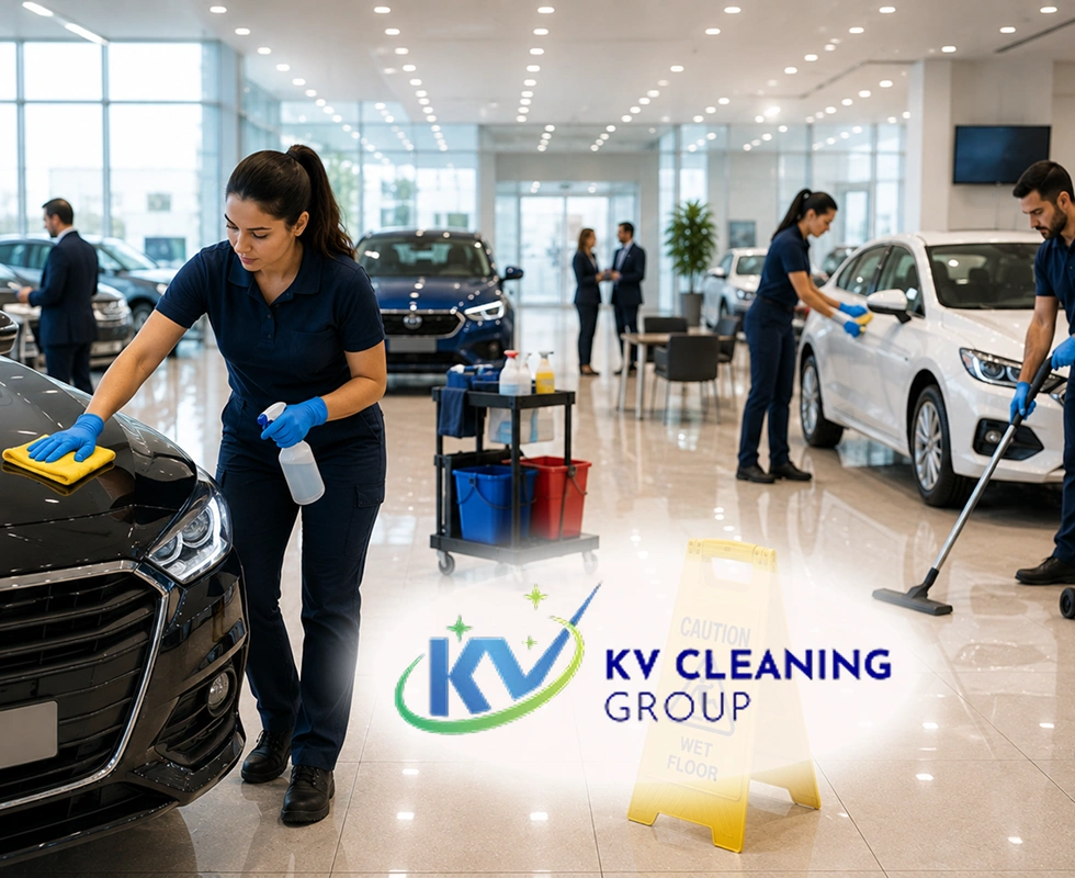 How to Keep a Car Showroom Clean