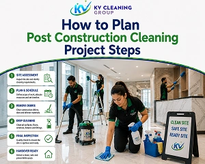 How to Plan Post Construction Cleaning Project Steps