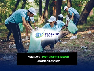 Event Cleaning Support Available in Sydney