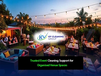 Event Cleaning Support for Organised Venue Spaces