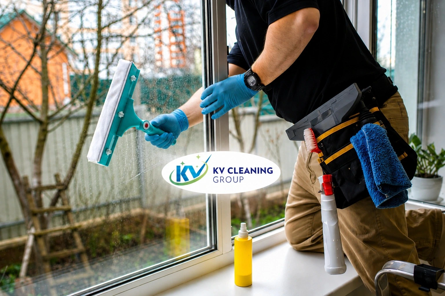 Window Glass Cleaning