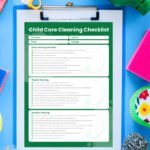 Childcare Cleaning Checklist