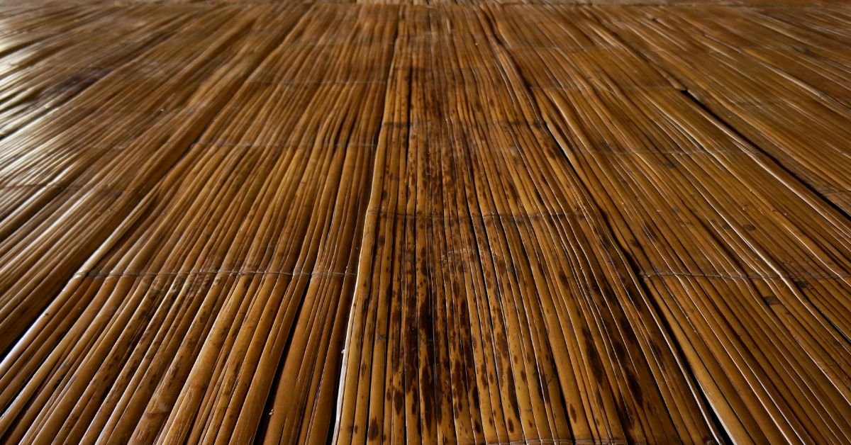 Bamboo floor cleaning