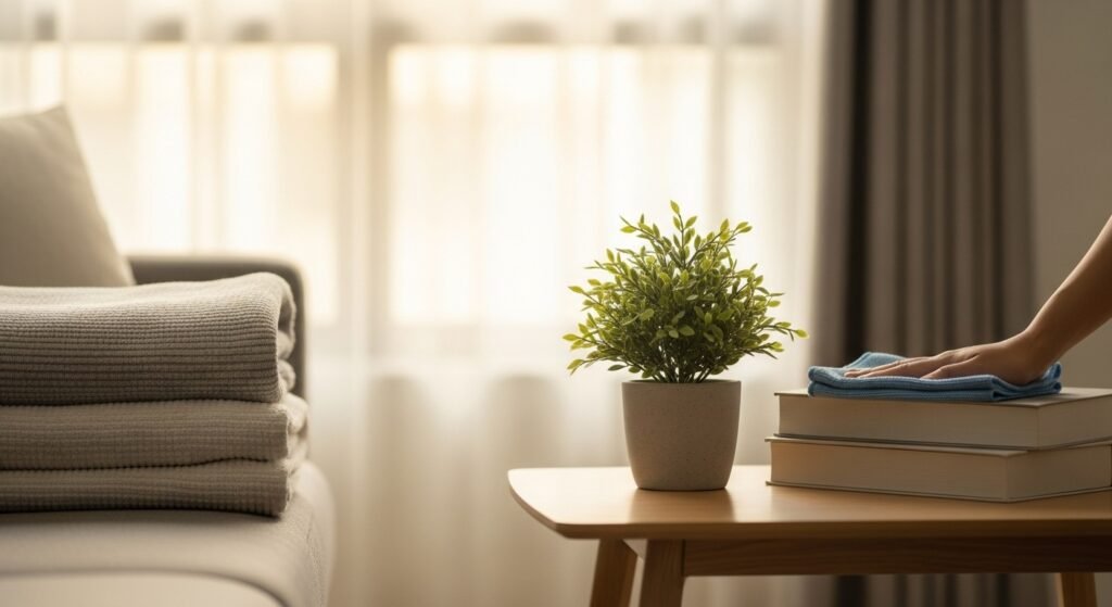 How Cleaning Helps Reduce Anxiety