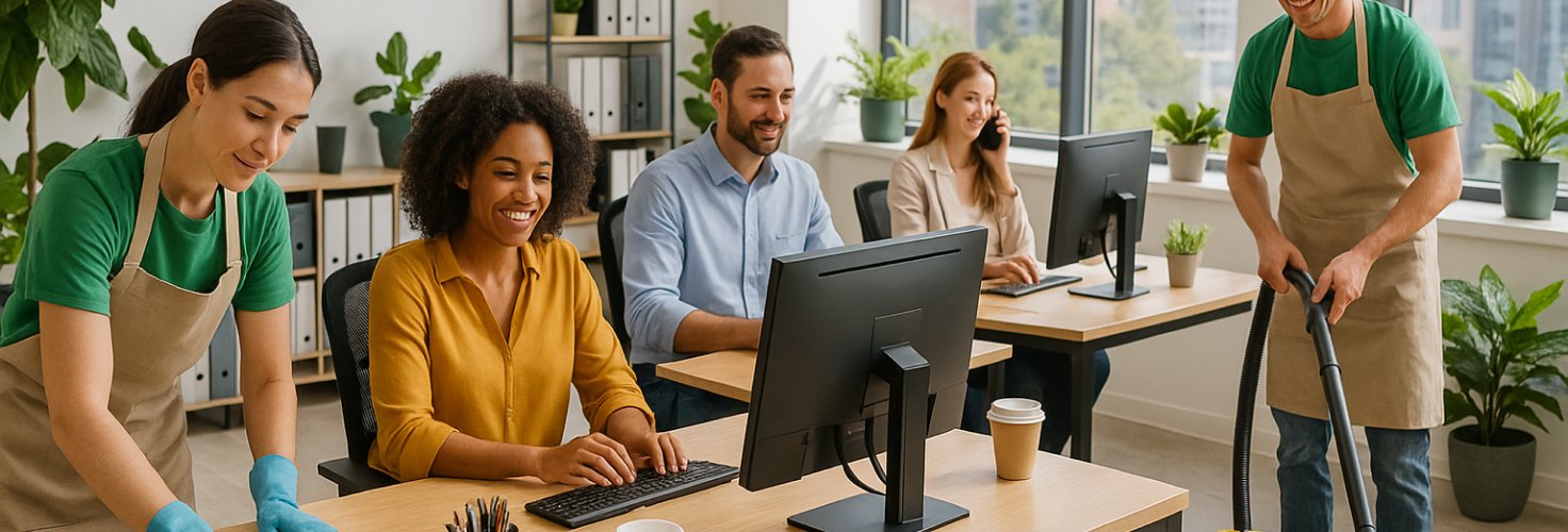 How Office Cleaning Boosts Workplace Productivity